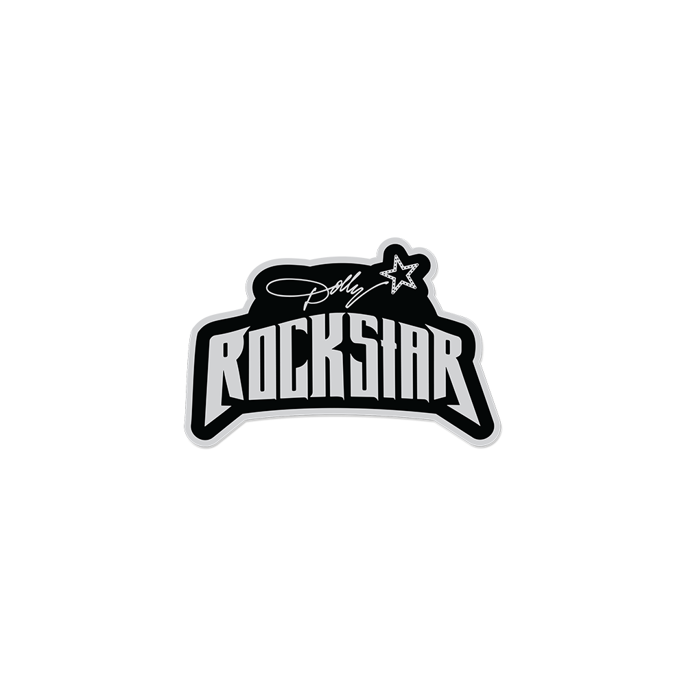 Rockstar Black Sticker