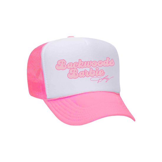 Load image into Gallery viewer, Backwoods Barbie Trucker Hat
