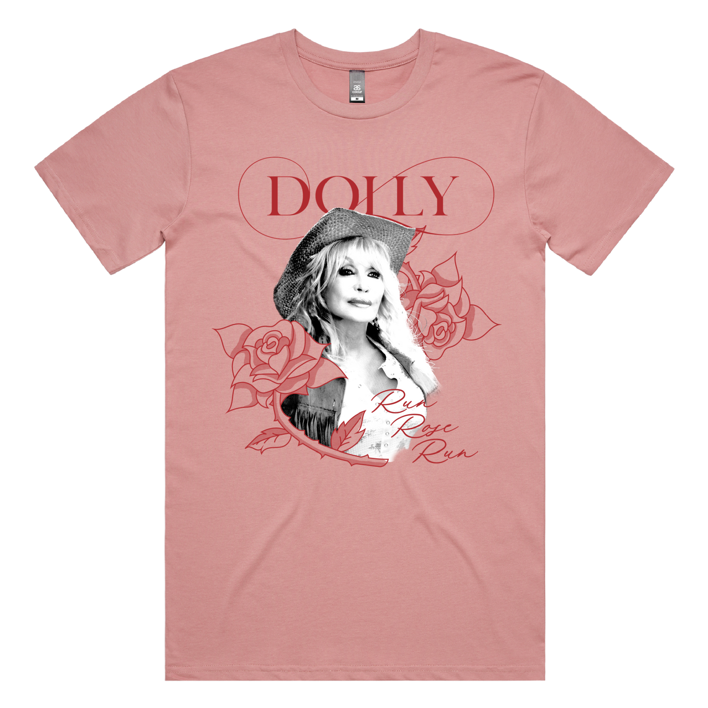 Load image into Gallery viewer, Run, Rose, Run Dusty Pink Tee
