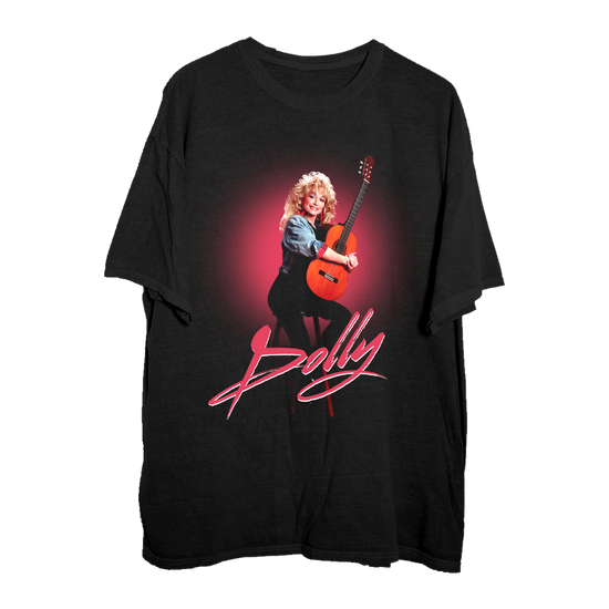 Load image into Gallery viewer, Oversized Neon Guitar Tee
